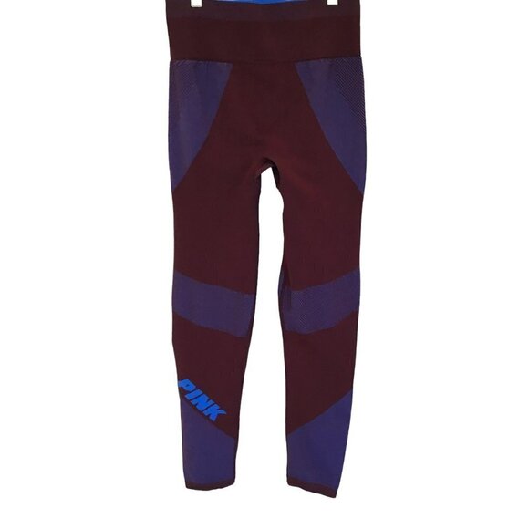 PINK Victoria's Secret Compression Leggings Cool & Comfy Women's Size Medium Gym - Picture 1 of 6